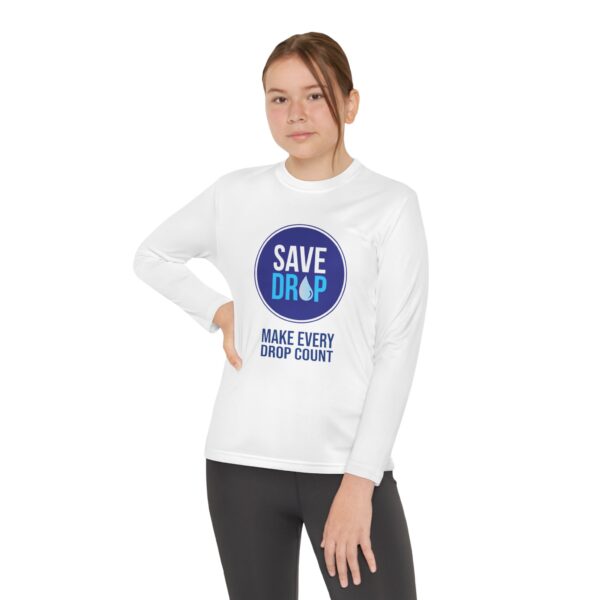 Save Drop Kids Long Sleeve T-Shirt - Image 4