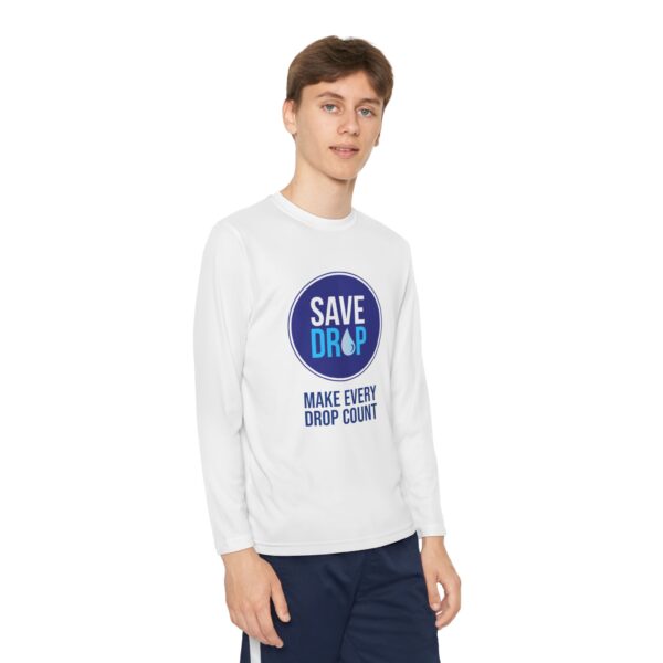 Save Drop Kids Long Sleeve T-Shirt - Image 3